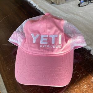 Pink Yeti Coolers Hat